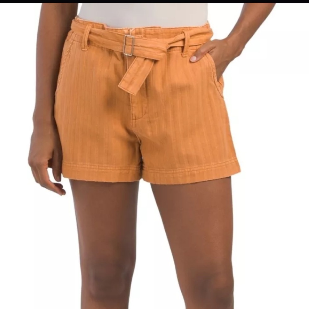 NWT KUT FROM THE KLOTH Justine Belted Trouser Shorts